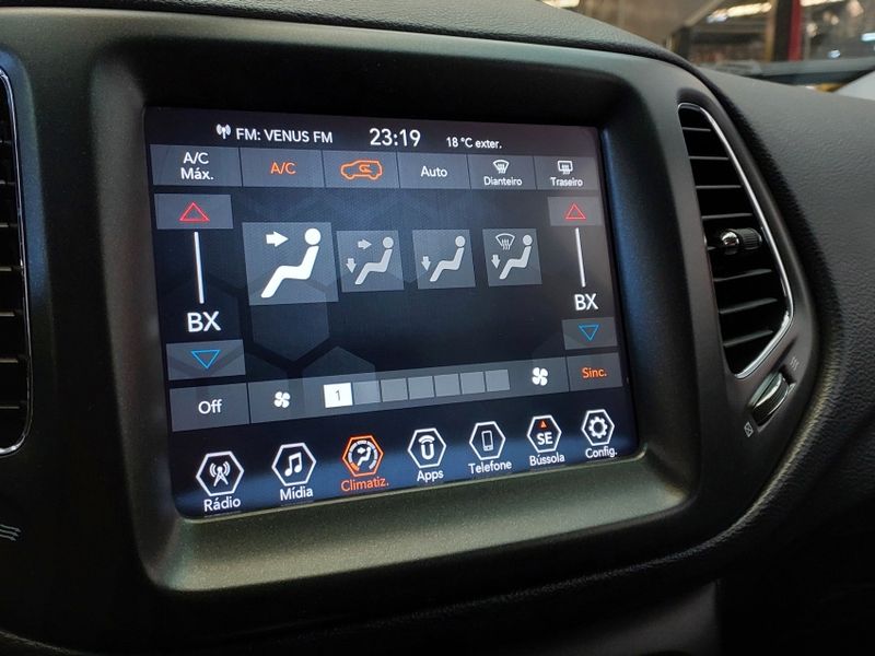 JEEP COMPASS 2.0 16V FLEX LONGITUDE AUTOMÁTICO 2020/2021 BETIOLO NOVOS E SEMINOVOS LAJEADO / Carros no Vale