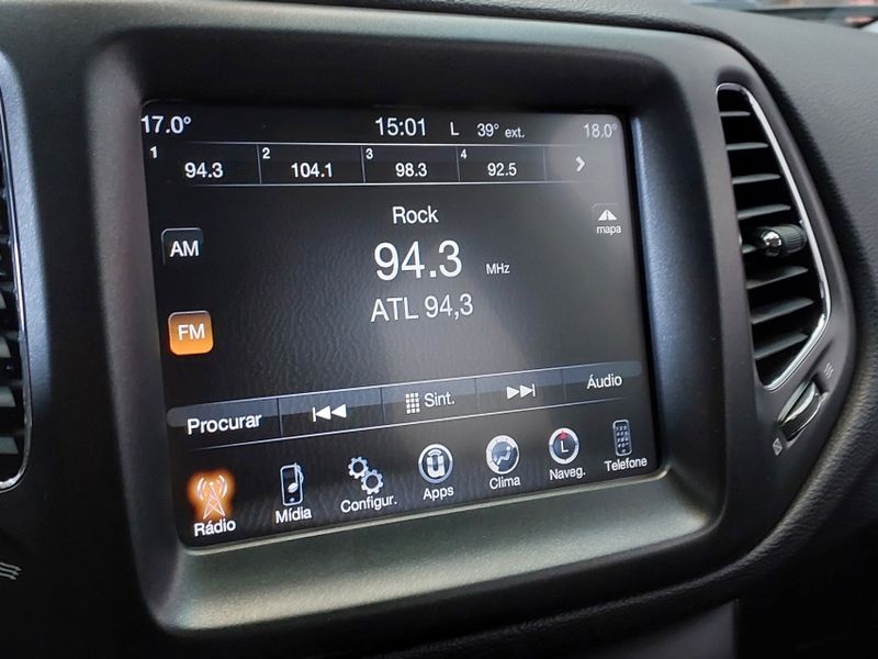 JEEP COMPASS 2.0 16V FLEX LONGITUDE AUTOMÁTICO 2017/2017 BETIOLO NOVOS E SEMINOVOS LAJEADO / Carros no Vale