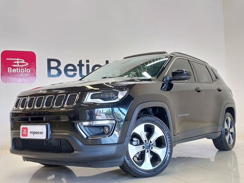 JEEP COMPASS 2.0 16V FLEX LONGITUDE AUTOMÁTICO 2017/2018 BETIOLO NOVOS E SEMINOVOS LAJEADO / Carros no Vale