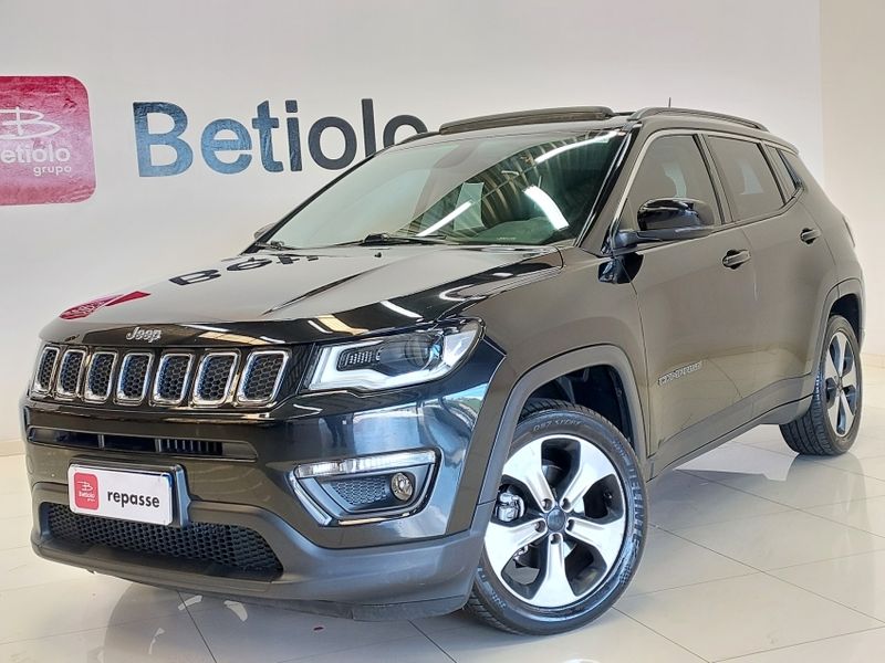 JEEP COMPASS 2.0 16V FLEX LONGITUDE AUTOMÁTICO 2017/2018 BETIOLO NOVOS E SEMINOVOS LAJEADO / Carros no Vale