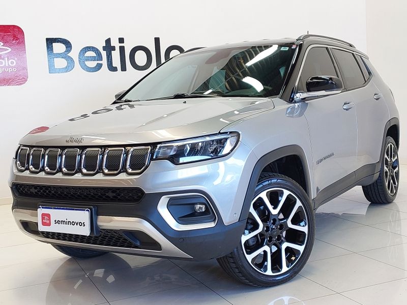JEEP COMPASS 2.0 TD350 TURBO DIESEL LIMITED AT9 2021/2022 BETIOLO NOVOS E SEMINOVOS LAJEADO / Carros no Vale