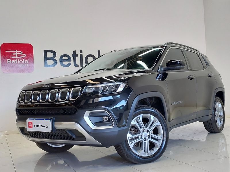 JEEP COMPASS 2.0 TD350 TURBO DIESEL LONGITUDE AT9 2021/2022 BETIOLO NOVOS E SEMINOVOS LAJEADO / Carros no Vale