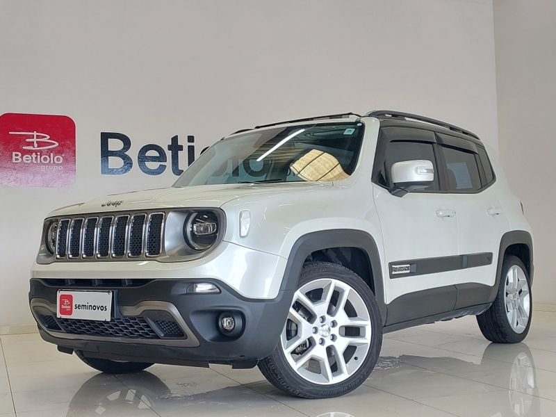 JEEP RENEGADE 1.8 16V FLEX LIMITED 4P AUTOMÁTICO 2021/2021 BETIOLO NOVOS E SEMINOVOS LAJEADO / Carros no Vale
