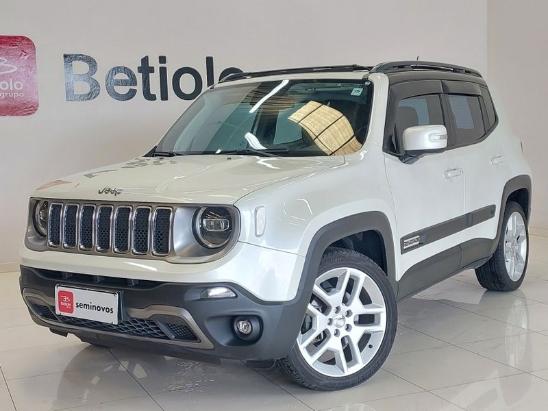 JEEP RENEGADE 1.8 16V FLEX LIMITED 4P AUTOMÁTICO 2021/2021 BETIOLO NOVOS E SEMINOVOS LAJEADO / Carros no Vale