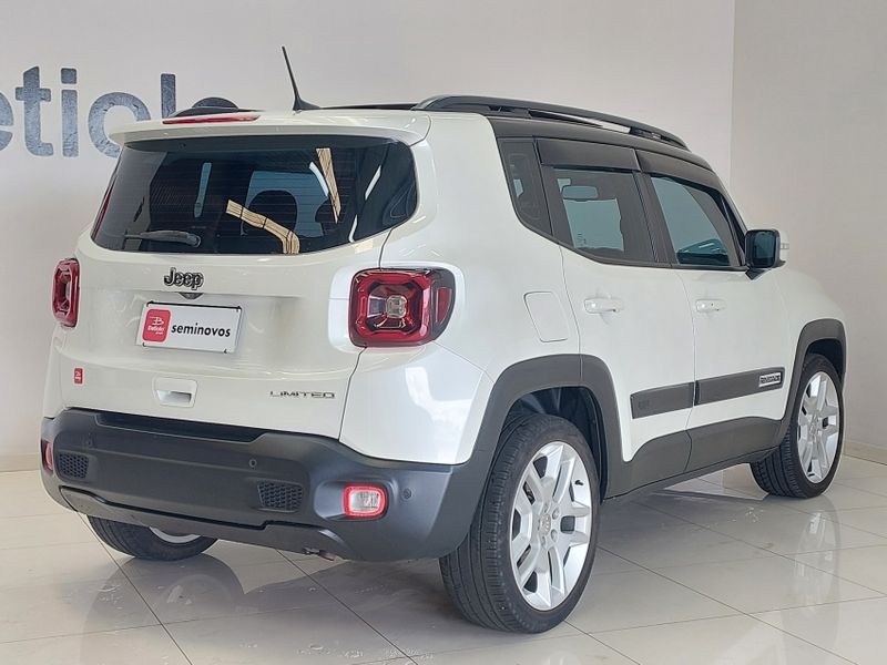 JEEP RENEGADE 1.8 16V FLEX LIMITED 4P AUTOMÁTICO 2021/2021 BETIOLO NOVOS E SEMINOVOS LAJEADO / Carros no Vale