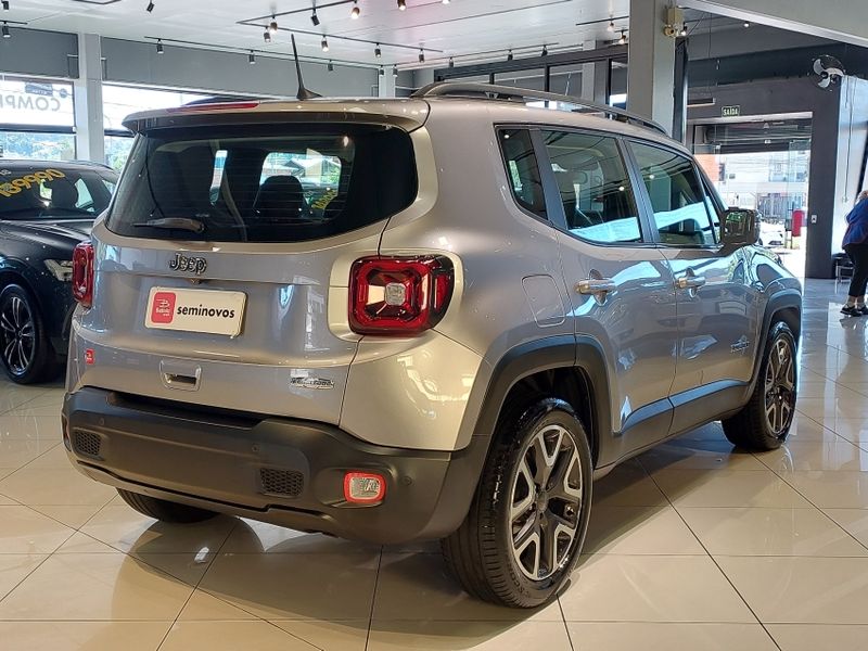 JEEP RENEGADE 1.8 16V FLEX LONGITUDE 4P AUTOMÁTICO 2021/2021 BETIOLO NOVOS E SEMINOVOS LAJEADO / Carros no Vale