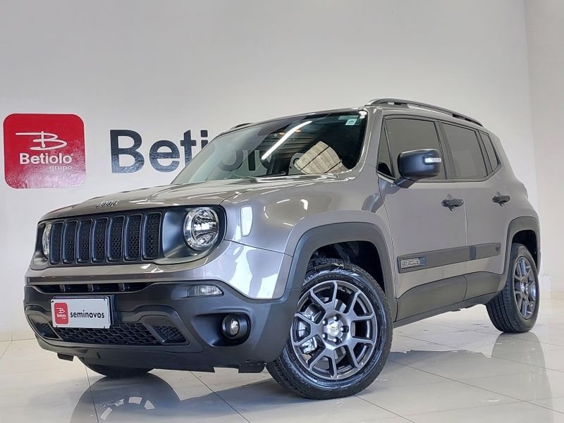 JEEP RENEGADE 1.8 16V FLEX SPORT 4P AUTOMÁTICO 2019/2019 BETIOLO NOVOS E SEMINOVOS LAJEADO / Carros no Vale