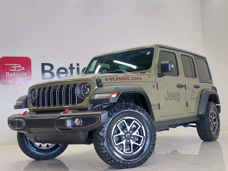 JEEP WRANGLER 2.0 TURBO GASOLINA RUBICON 4P 4X4 AT8 2025/2025 BETIOLO NOVOS E SEMINOVOS LAJEADO / Carros no Vale