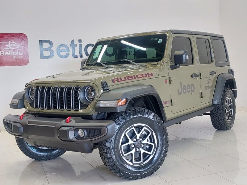 JEEP WRANGLER 2.0 TURBO GASOLINA RUBICON 4P 4X4 AT8 2025/2025 BETIOLO NOVOS E SEMINOVOS LAJEADO / Carros no Vale