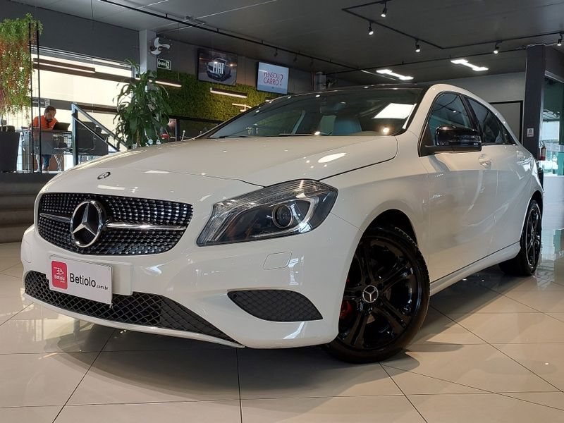 Mercedes-Benz CLASSE A 1.6 200 TURBO STYLE GASOLINA 4P AUTOMATIZADO 2014/2014 BETIOLO NOVOS E SEMINOVOS LAJEADO / Carros no Vale Mercedes-Benz CLASSE A 1.6 200 TURBO STYLE GASOLINA 4P AUTOMATIZADO 2014/2014 BETIOLO NOVOS E SEMINOVOS LAJEADO / Carros no Vale