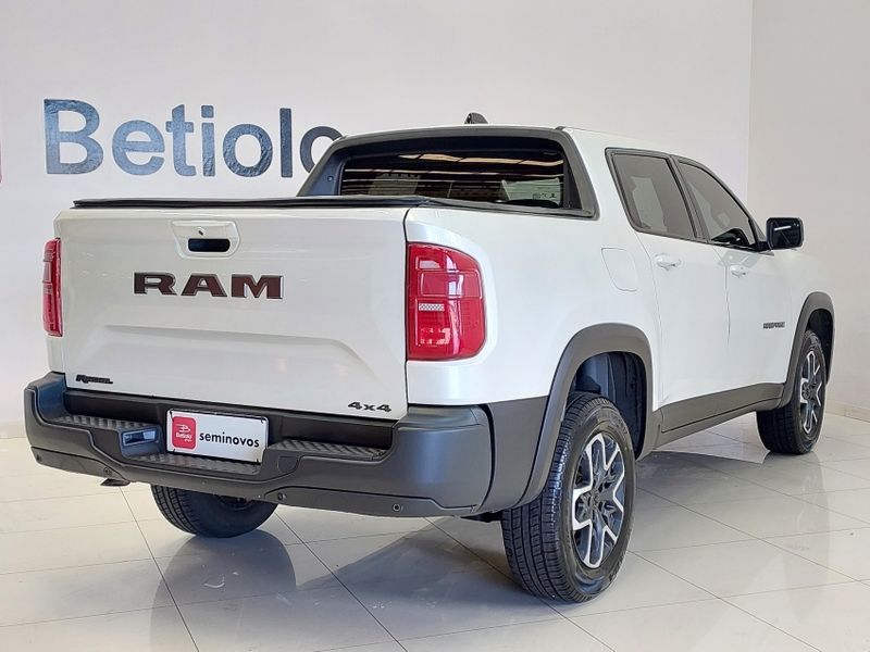 Ram RAMPAGE 2.0 TURBO DIESEL REBEL 4X4 AUTOMÁTICO 2023/2024 BETIOLO NOVOS E SEMINOVOS LAJEADO / Carros no Vale