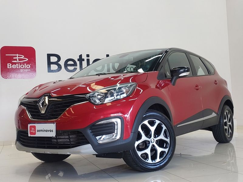 Renault CAPTUR 1.6 16V SCE FLEX INTENSE X-TRONIC 2018/2018 BETIOLO NOVOS E SEMINOVOS LAJEADO / Carros no Vale