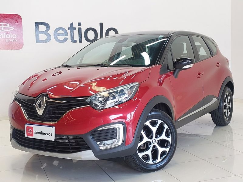 Renault CAPTUR 1.6 16V SCE FLEX INTENSE X-TRONIC 2018/2018 BETIOLO NOVOS E SEMINOVOS LAJEADO / Carros no Vale