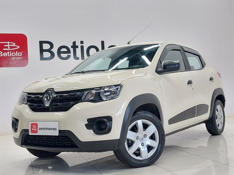 Renault KWID 1.0 12V SCE FLEX ZEN MANUAL 2018/2018 BETIOLO NOVOS E SEMINOVOS LAJEADO / Carros no Vale