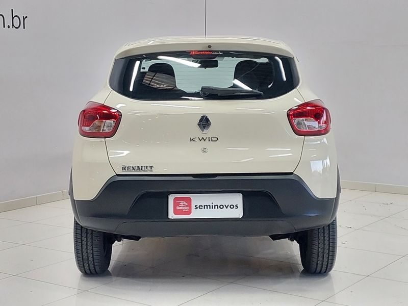 Renault KWID 1.0 12V SCE FLEX ZEN MANUAL 2018/2018 BETIOLO NOVOS E SEMINOVOS LAJEADO / Carros no Vale