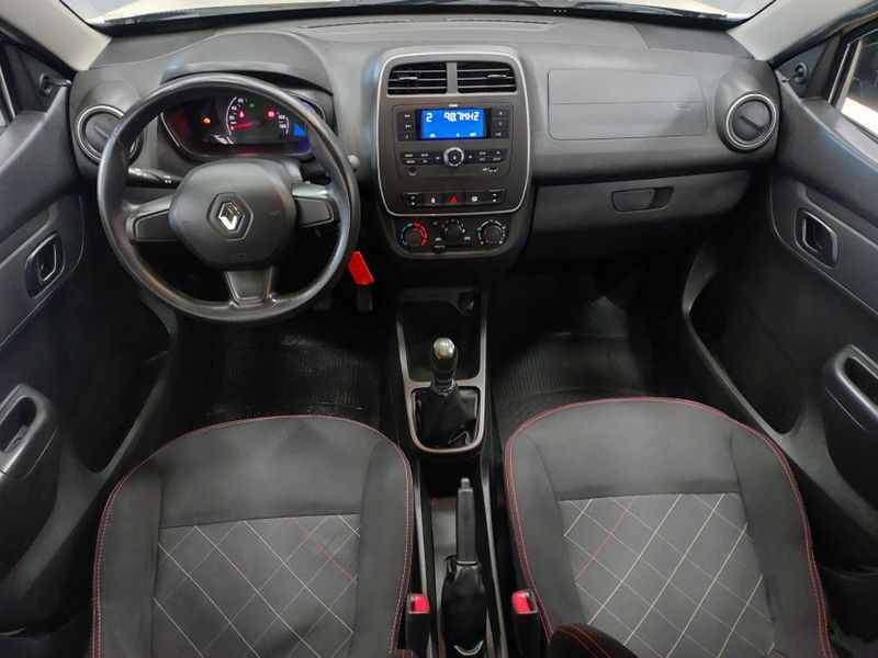 Renault KWID 1.0 12V SCE FLEX ZEN MANUAL 2018/2018 BETIOLO NOVOS E SEMINOVOS LAJEADO / Carros no Vale