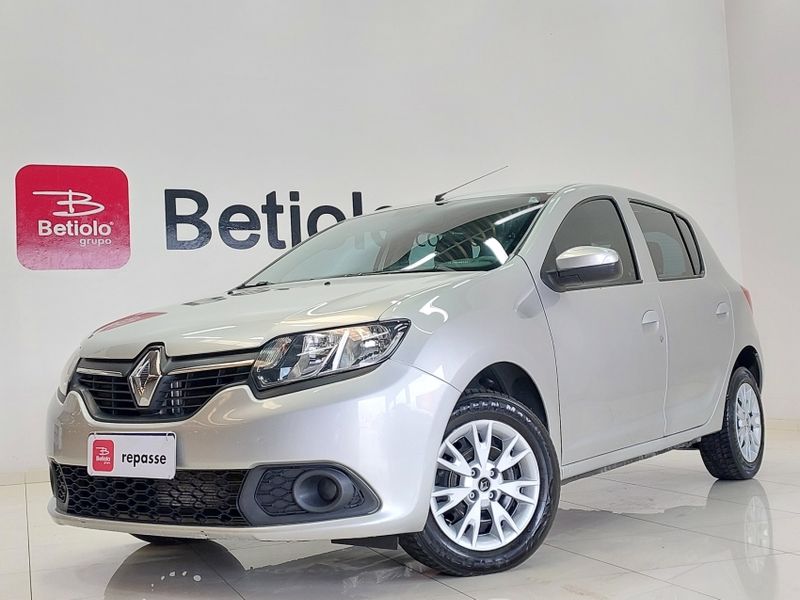 Renault SANDERO 1.0 12V SCE FLEX EXPRESSION MANUAL 2019/2020 BETIOLO NOVOS E SEMINOVOS LAJEADO / Carros no Vale