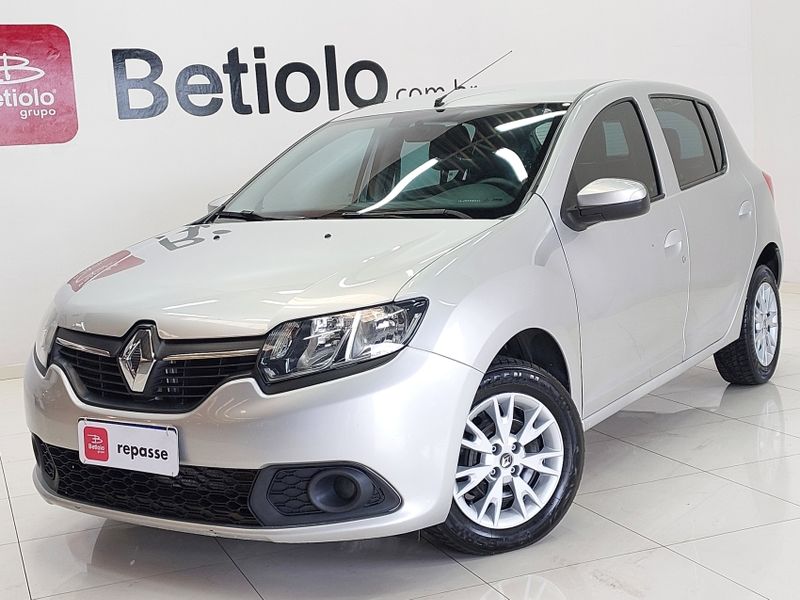 Renault SANDERO 1.0 12V SCE FLEX EXPRESSION MANUAL 2019/2020 BETIOLO NOVOS E SEMINOVOS LAJEADO / Carros no Vale
