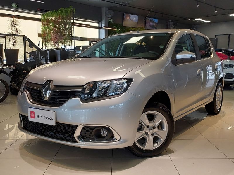 Renault SANDERO 1.6 DYNAMIQUE 8V FLEX 4P AUTOMATIZADO 2016/2017 BETIOLO NOVOS E SEMINOVOS LAJEADO / Carros no Vale