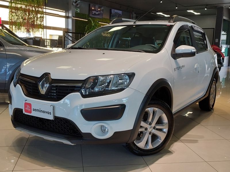 Renault SANDERO 1.6 STEPWAY RIP CURL 8V FLEX 4P AUTOMATIZADO 2015/2016 BETIOLO NOVOS E SEMINOVOS LAJEADO / Carros no Vale
