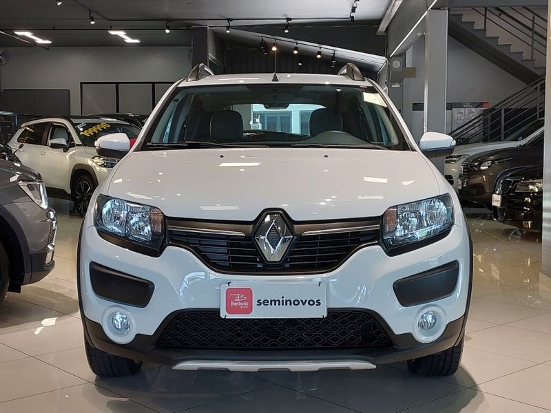 Renault SANDERO 1.6 STEPWAY RIP CURL 8V FLEX 4P AUTOMATIZADO 2015/2016 BETIOLO NOVOS E SEMINOVOS LAJEADO / Carros no Vale