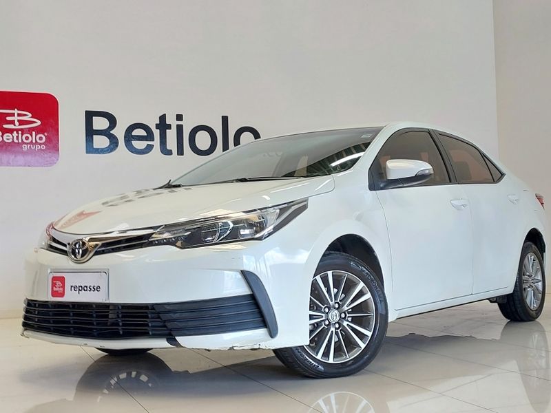 Toyota COROLLA 1.8 GLI UPPER 16V FLEX 4P AUTOMÁTICO 2019/2019 BETIOLO NOVOS E SEMINOVOS LAJEADO / Carros no Vale