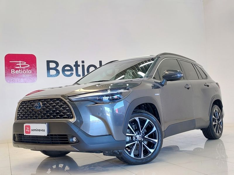 Toyota COROLLA CROSS 1.8 VVT-I HYBRID FLEX XRX CVT 2022/2023 BETIOLO NOVOS E SEMINOVOS LAJEADO / Carros no Vale