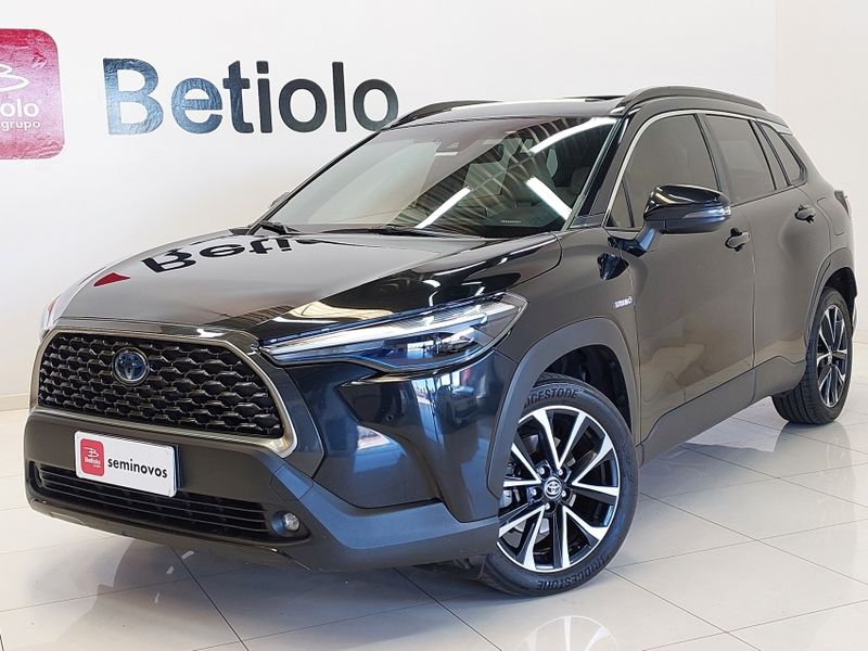Toyota COROLLA CROSS 1.8 VVT-I HYBRID FLEX XRX CVT 2021/2022 BETIOLO NOVOS E SEMINOVOS LAJEADO / Carros no Vale