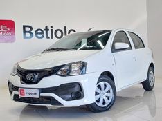 Toyota ETIOS 1.3 X 16V FLEX 4P MANUAL 2020/2020 BETIOLO NOVOS E SEMINOVOS LAJEADO / Carros no Vale