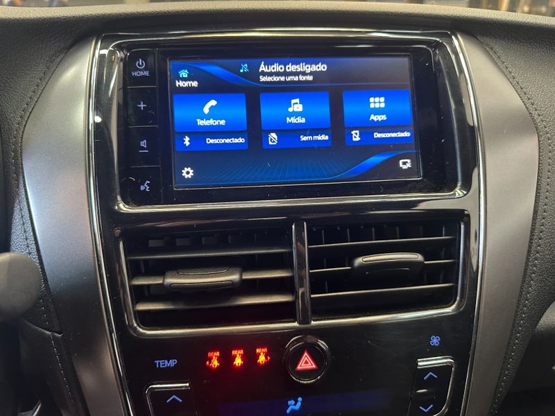 Toyota YARIS 1.5 16V FLEX XL MULTIDRIVE 2022/2023 BETIOLO NOVOS E SEMINOVOS LAJEADO / Carros no Vale