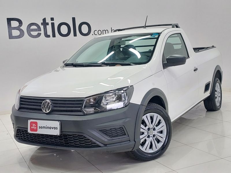 Volkswagen SAVEIRO 1.6 MSI ROBUST CS 16V FLEX 2P MANUAL 2022/2023 BETIOLO NOVOS E SEMINOVOS LAJEADO / Carros no Vale