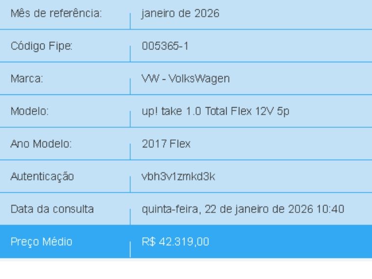 Volkswagen UP 1.0 MPI TAKE UP 12V FLEX 2P MANUAL 2016/2017 BETIOLO NOVOS E SEMINOVOS LAJEADO / Carros no Vale