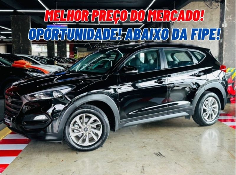 Hyundai TUCSON 1.6 16V T-GDI GASOLINA GLS ECOSHIFT 2018/2019 CASTELLAN E TOMAZONI MOTORS CAXIAS DO SUL / Carros no Vale
