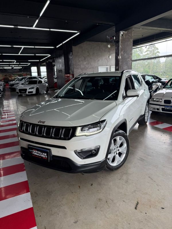 JEEP COMPASS 2.0 16V FLEX LONGITUDE AUTOMÁTICO 2020/2021 CASTELLAN E TOMAZONI MOTORS CAXIAS DO SUL / Carros no Vale JEEP COMPASS 2.0 16V FLEX LONGITUDE AUTOMÁTICO 2020/2021 CASTELLAN E TOMAZONI MOTORS CAXIAS DO SUL / Carros no Vale