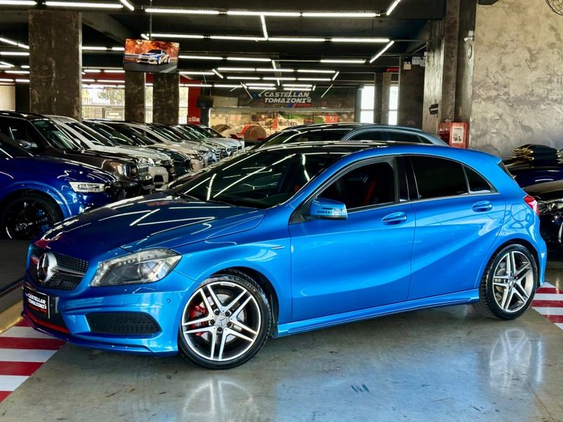 Mercedes-Benz CLASSE A 2.0 250 TURBO SPORT GASOLINA 4P AUTOMATIZADO 2014/2014 CASTELLAN E TOMAZONI MOTORS CAXIAS DO SUL / Carros no Vale