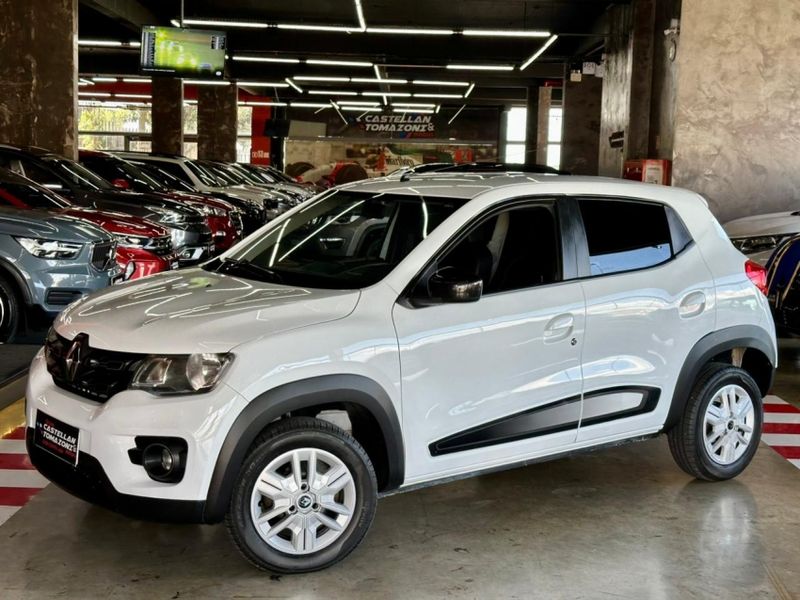 Renault KWID 1.0 12V SCE FLEX INTENSE MANUAL 2018/2019 CASTELLAN E TOMAZONI MOTORS CAXIAS DO SUL / Carros no Vale Renault KWID 1.0 12V SCE FLEX INTENSE MANUAL 2018/2019 CASTELLAN E TOMAZONI MOTORS CAXIAS DO SUL / Carros no Vale