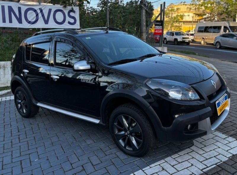 Renault SANDERO 1.6 STEPWAY TWEED 16V FLEX 4P AUTOMÁTICO 2014/2014 DRSUL SEMINOVOS CAXIAS DO SUL – LAJEADO – SANTA CRUZ DO SUL / Carros no Vale