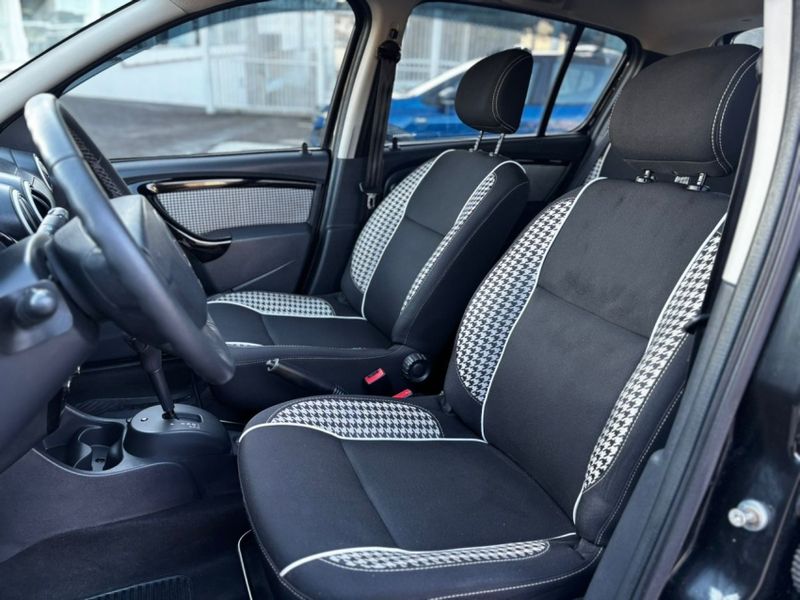 Renault SANDERO 1.6 STEPWAY TWEED 16V FLEX 4P AUTOMÁTICO 2014/2014 DRSUL SEMINOVOS CAXIAS DO SUL – LAJEADO – SANTA CRUZ DO SUL / Carros no Vale