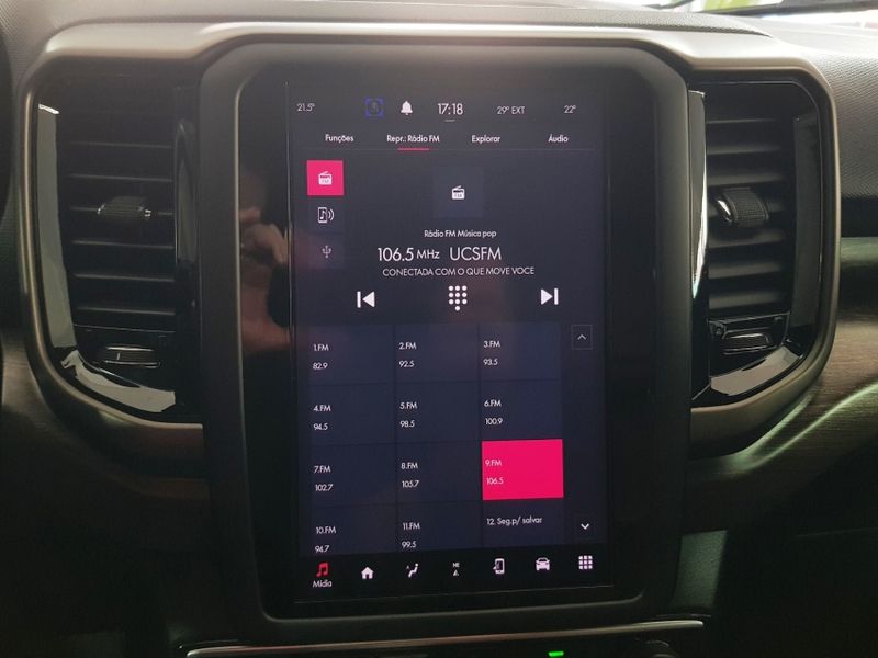 Fiat TORO 2.0 16V TURBO DIESEL RANCH 4WD AT9 2022/2022 ADVANT AUTOMÓVEIS CAXIAS DO SUL / Carros no Vale