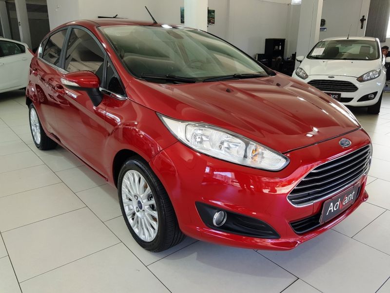 Ford FIESTA 1.6 TITANIUM HATCH 16V FLEX 4P POWERSHIFT 2014/2015 ADVANT AUTOMÓVEIS CAXIAS DO SUL / Carros no Vale Ford FIESTA 1.6 TITANIUM HATCH 16V FLEX 4P POWERSHIFT 2014/2015 ADVANT AUTOMÓVEIS CAXIAS DO SUL / Carros no Vale