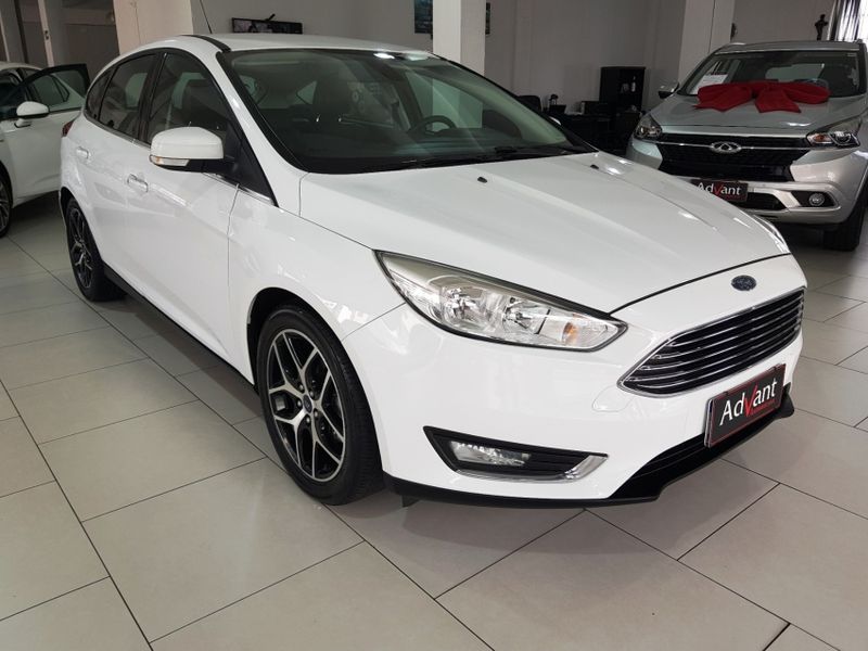 Ford FOCUS 2.0 TITANIUM 16V FLEX 4P POWERSHIFT 2015/2016 ADVANT AUTOMÓVEIS CAXIAS DO SUL / Carros no Vale