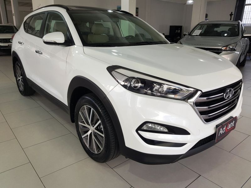 Hyundai TUCSON 1.6 16V T-GDI GASOLINA GLS ECOSHIFT 2017/2018 ADVANT AUTOMÓVEIS CAXIAS DO SUL / Carros no Vale
