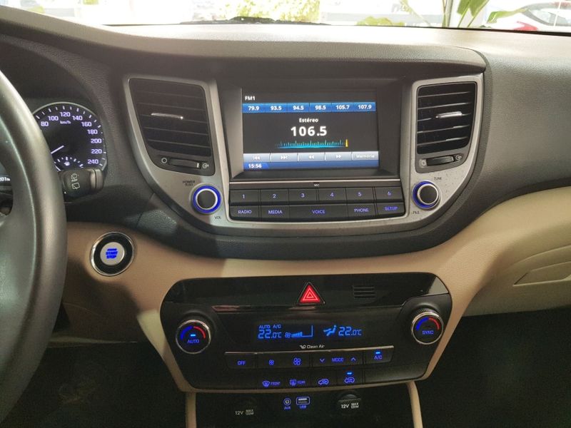 Hyundai TUCSON 1.6 16V T-GDI GASOLINA GLS ECOSHIFT 2017/2018 ADVANT AUTOMÓVEIS CAXIAS DO SUL / Carros no Vale