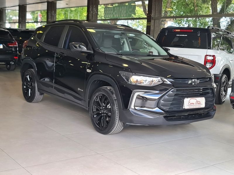 Chevrolet TRACKER 1.0 TURBO FLEX MIDNIGHT AUTOMÁTICO 2023/2024 CARRO DEZ NOVO HAMBURGO / Carros no Vale