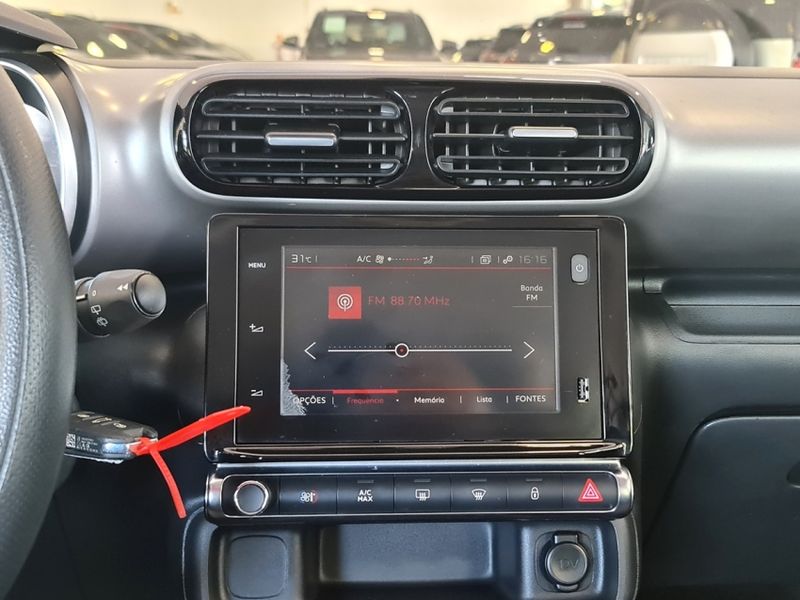 Citroen C4 CACTUS 1.6 VTI 120 FLEX FEEL EAT6 2021/2022 CARRO DEZ NOVO HAMBURGO / Carros no Vale