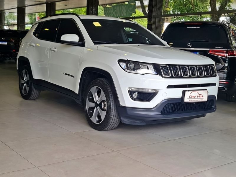 JEEP COMPASS 2.0 16V FLEX LONGITUDE AUTOMÁTICO 2017/2018 CARRO DEZ NOVO HAMBURGO / Carros no Vale JEEP COMPASS 2.0 16V FLEX LONGITUDE AUTOMÁTICO 2017/2018 CARRO DEZ NOVO HAMBURGO / Carros no Vale
