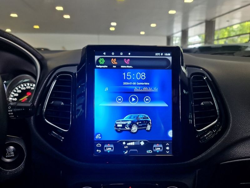 JEEP COMPASS 2.0 16V FLEX LONGITUDE AUTOMÁTICO 2017/2018 CARRO DEZ NOVO HAMBURGO / Carros no Vale JEEP COMPASS 2.0 16V FLEX LONGITUDE AUTOMÁTICO 2017/2018 CARRO DEZ NOVO HAMBURGO / Carros no Vale