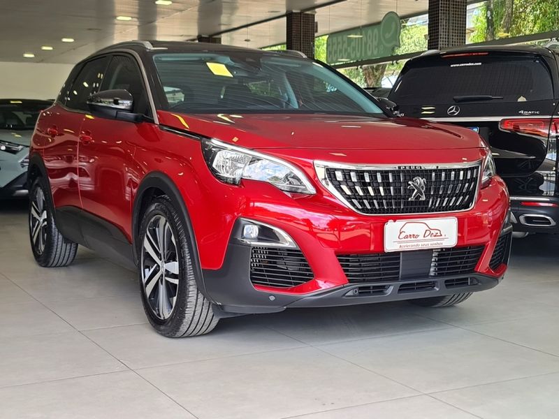 Peugeot 3008 1.6 ALLURE THP 16V GASOLINA 4P AUTOMÁTICO 2019/2020 CARRO DEZ NOVO HAMBURGO / Carros no Vale