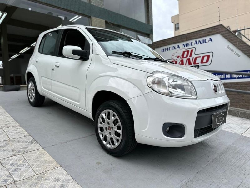 Fiat UNO 1.0 EVO VIVACE 8V FLEX 4P MANUAL 2013/2014 CARRO AUTOMARCAS CAXIAS DO SUL / Carros no Vale