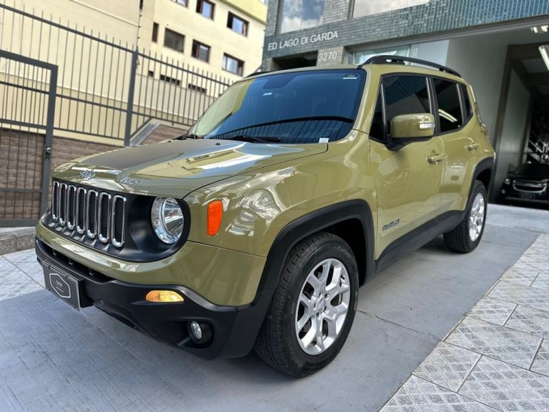 JEEP RENEGADE 2.0 16V TURBO DIESEL LONGITUDE 4P 4X4 AUTOMÁTICO 2015/2016 CARRO AUTOMARCAS CAXIAS DO SUL / Carros no Vale